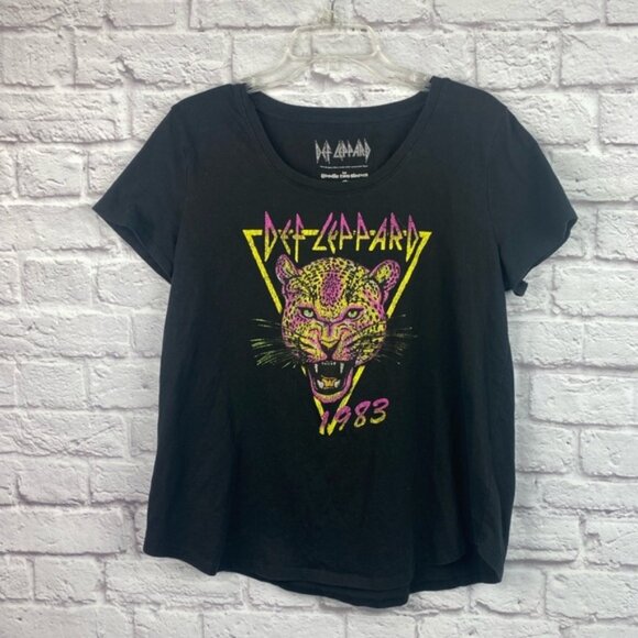 Deff Leppard 1983 Tshirt L - Picture 1 of 4